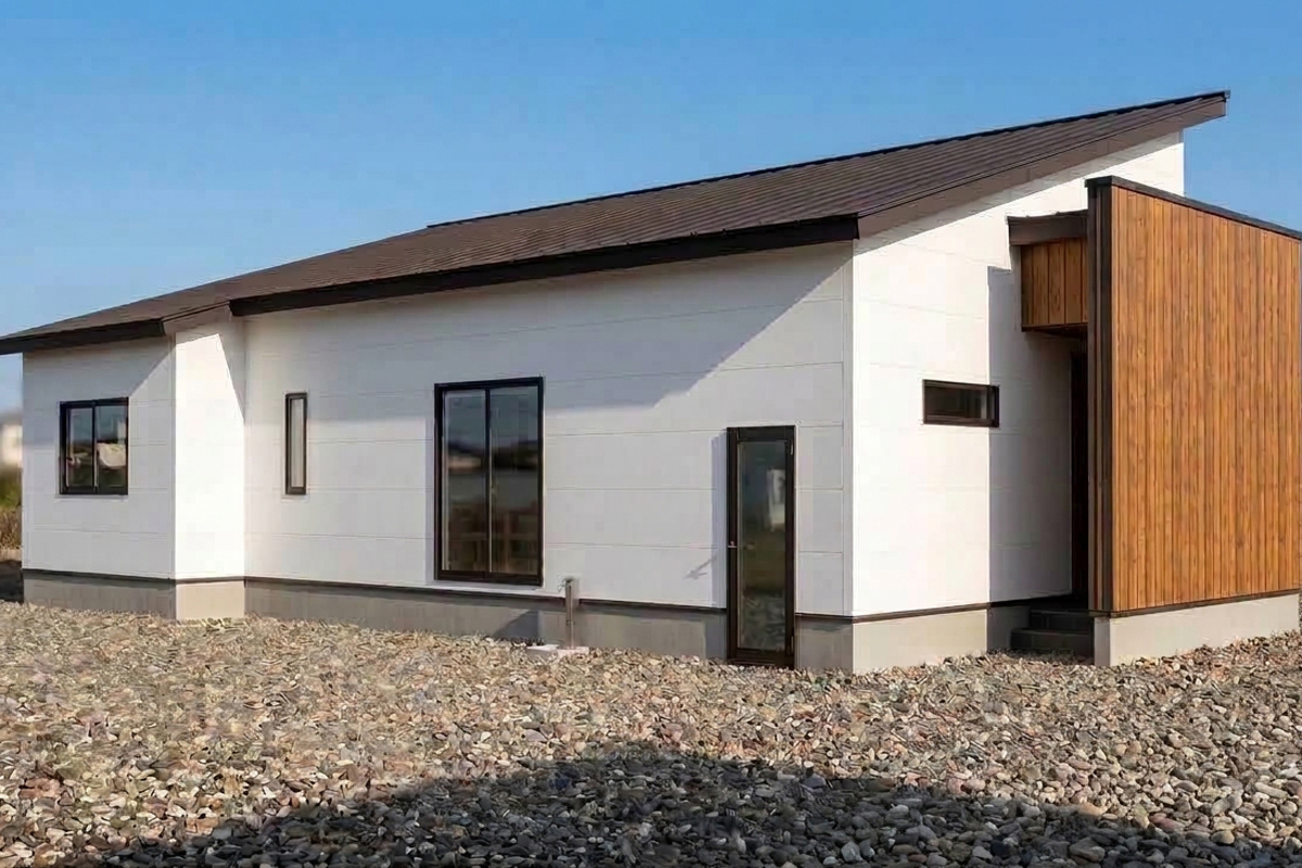 【新築売戸建住宅】紫波町桜町　3,433万円　3SLDK・土地72.60坪　外観イメージ