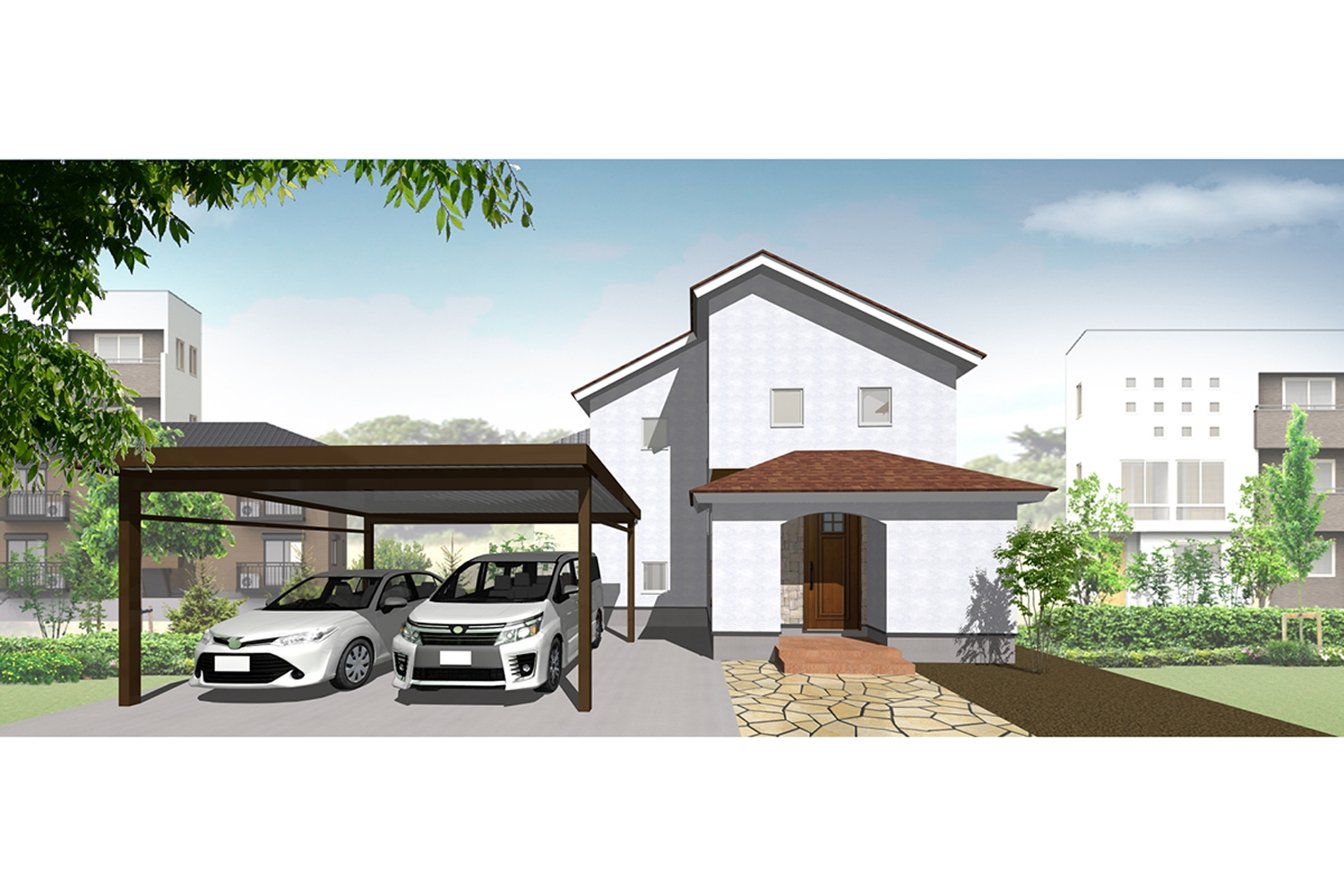 矢巾展示場　外観イメージ